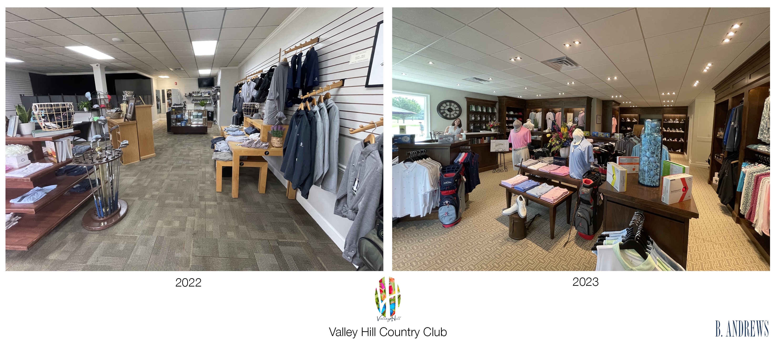 Valley Hill Before and After